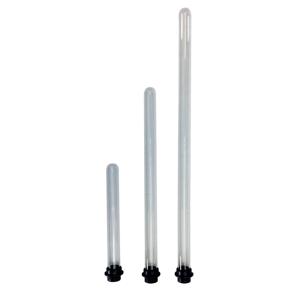 Ponmaster Quartz Sleeves for Submersible Ultraviolet Clarifiers