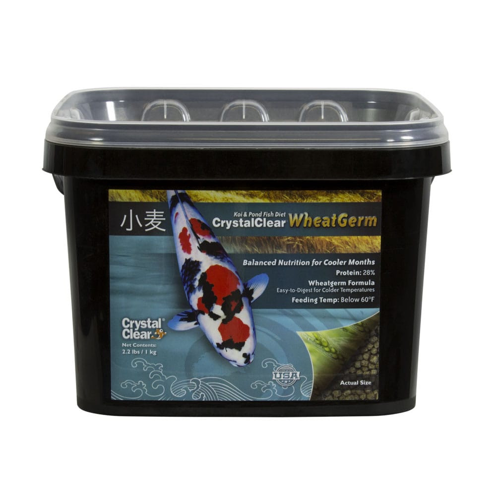 CrystalClear WheatGerm Fish Food - 2.2 Pound Bucket