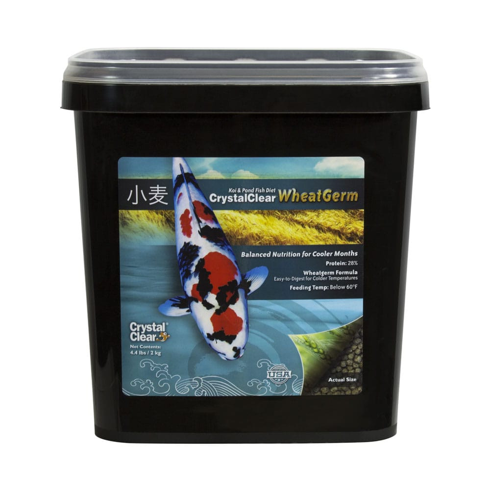 CrystalClear WheatGerm Fish Food - 4.4 Pound Bucket