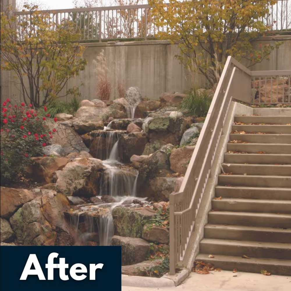 Elite Cascade Spillways, Perfect for Starting Pond-Less Waterfalls