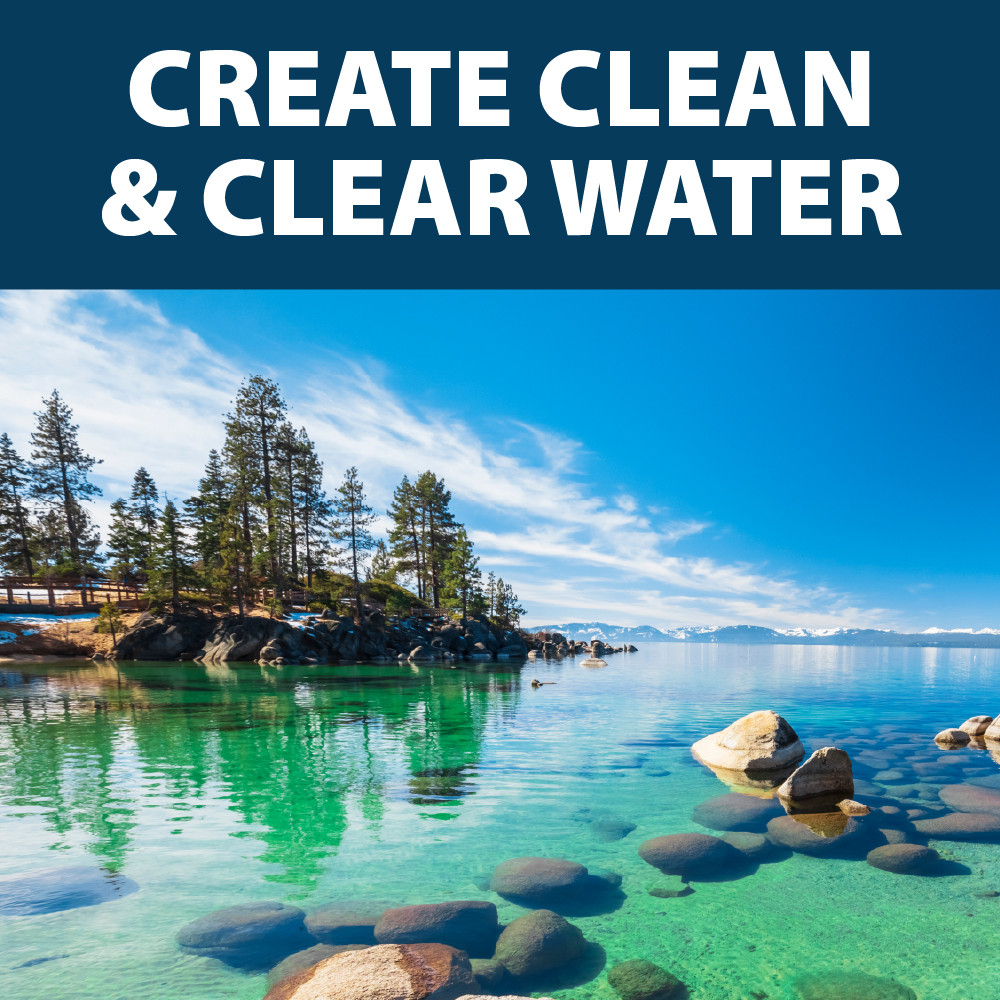 Airmax PondClear Packets - Natural Water Clarifier with Beneficial Bacteria & Enzymes