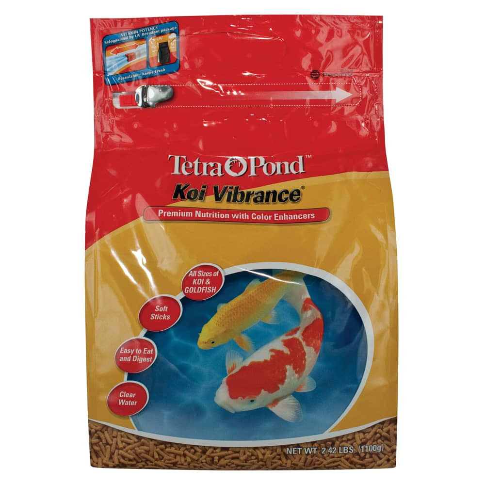 TetraPond Koi Vibrance Fish Food Bag
