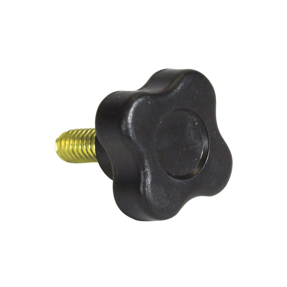 Single Airmax SilentAir 4 Lobe Black Knob
