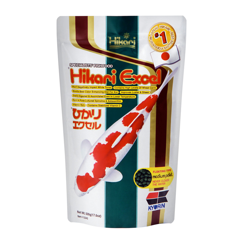 Hikari Excel Med Pellets | Hikari Koi Food | The Pond Guy