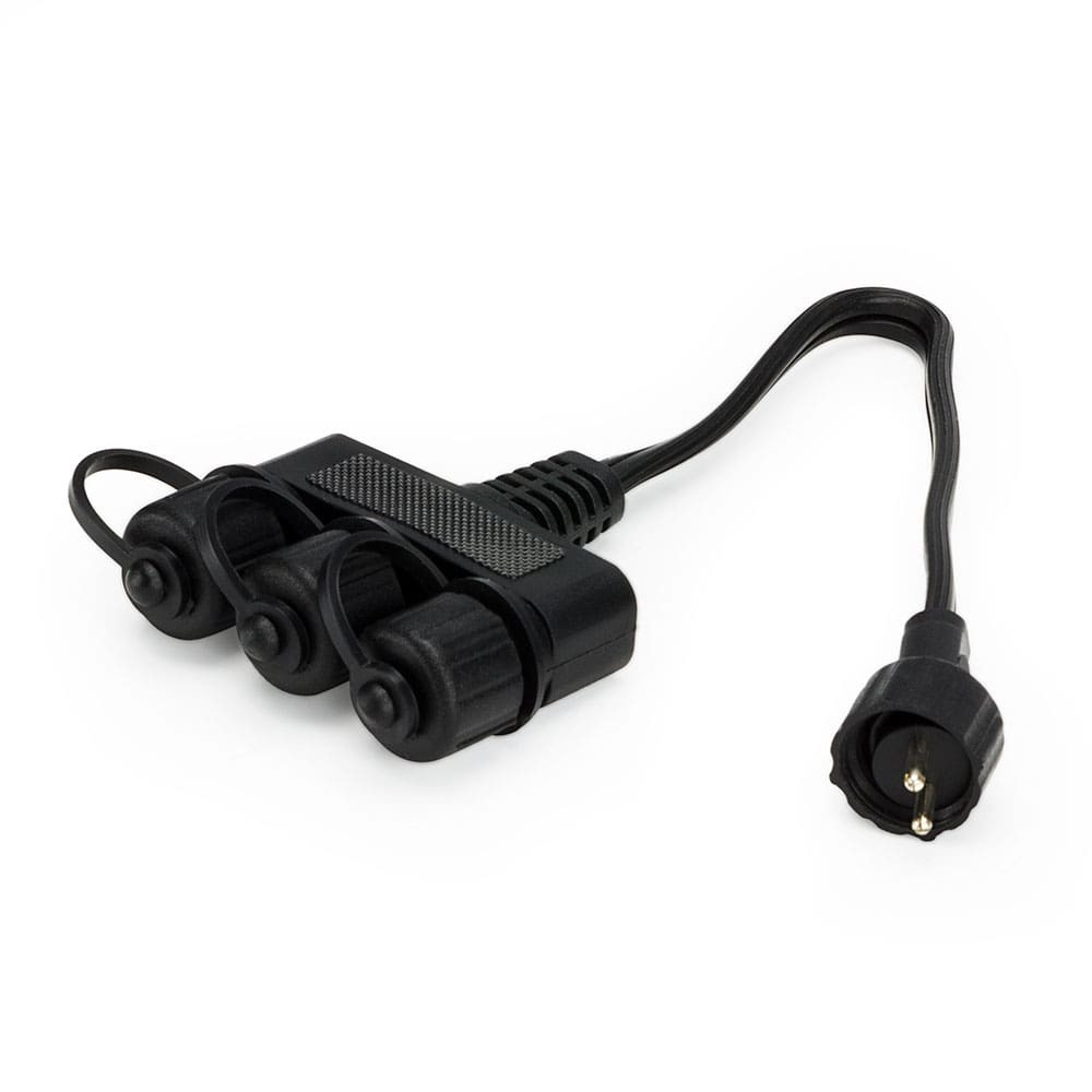 Aquascape 3-Way Splitter With Quick Disconnect - Connects up to 3 Lights