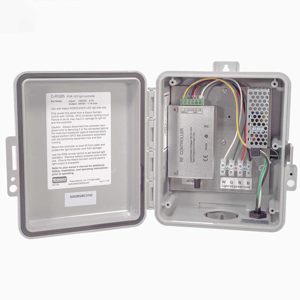 Kasco LED RGB Color Changing Light Kit, Control Panel