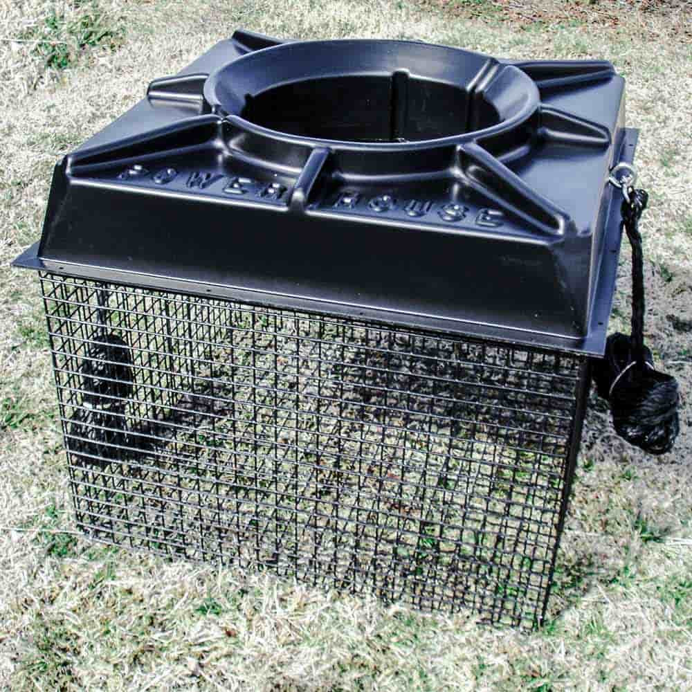 Power House Float Cage Installed on Float
