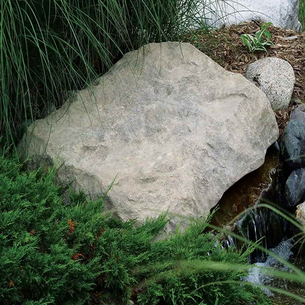 CrystalClear TrueRock | Flat Fake Rock Cover | The Pond Guy