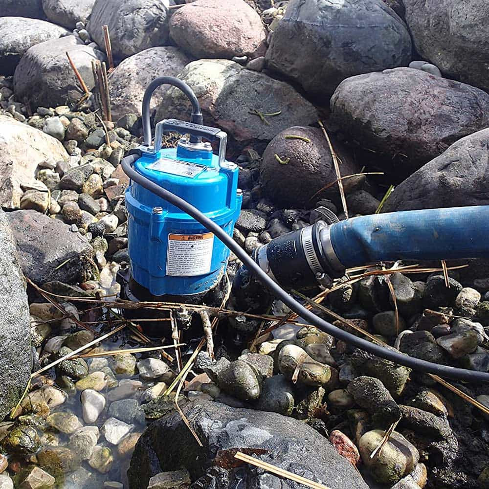 culumiです Tsurumi Pond Cleanout Pump | Portable Pump | The Pond Guy