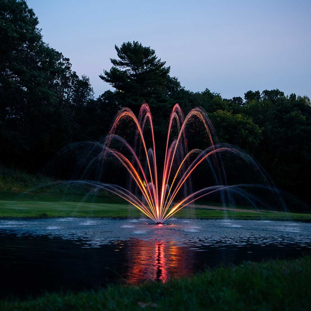 Kasco Mighty Oak Premium Nozzle at Dusk
