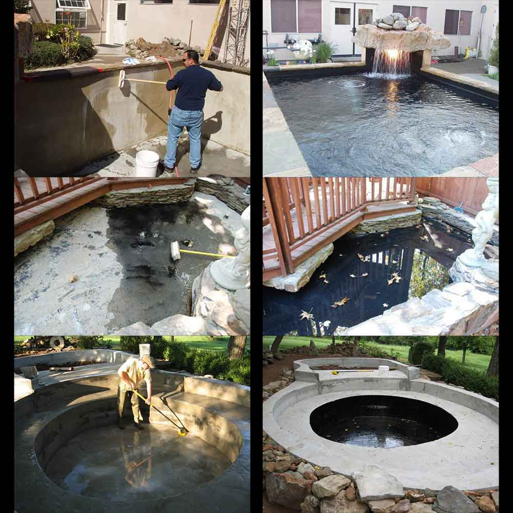 Pond Armor Surface Prep Clean Surfaces Before Installing Various Water Features