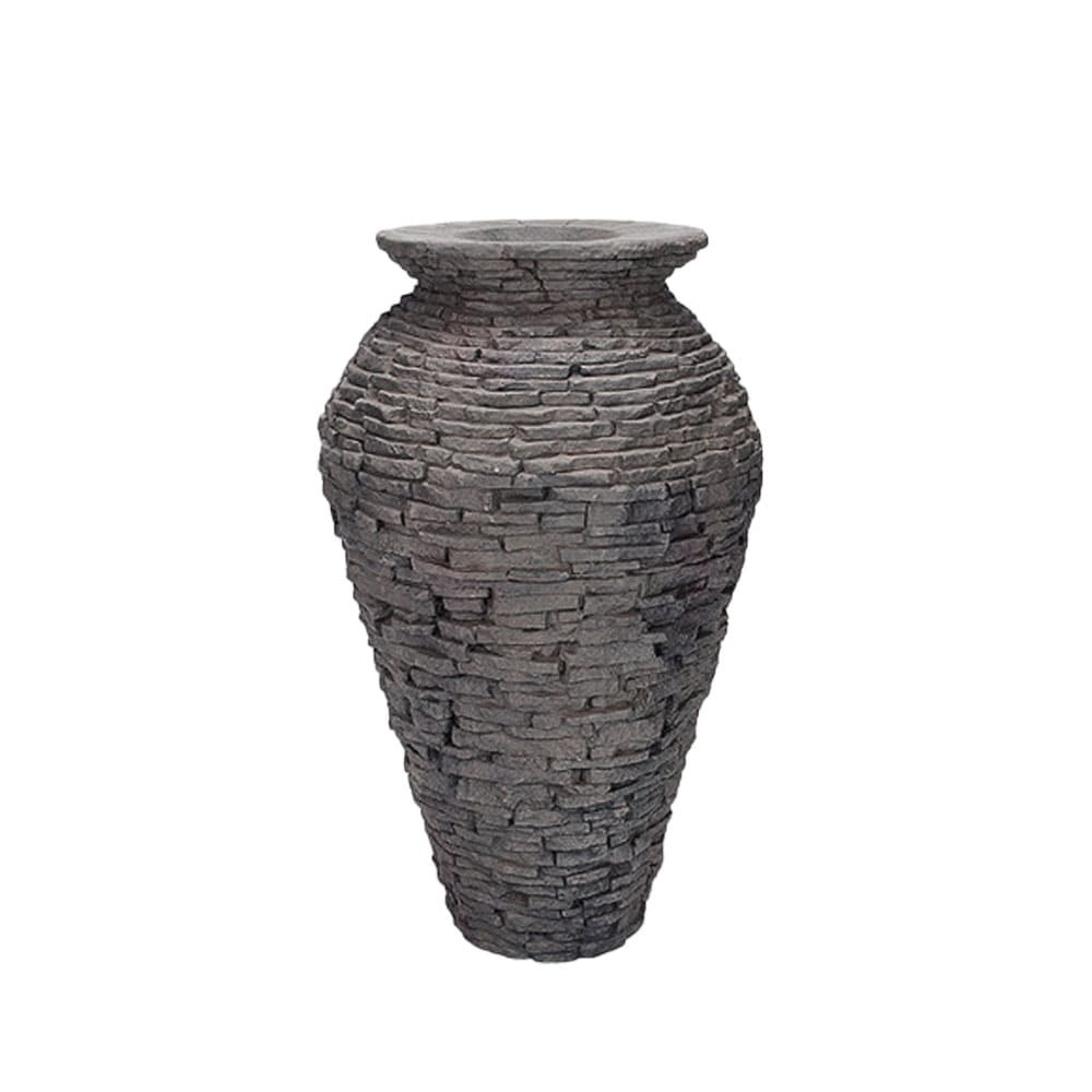 Aquascape Stacked Slate Urn Fountain Kit - Thumbnail 4