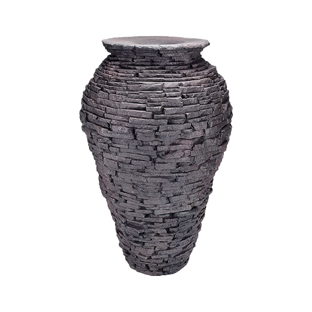 Aquascape Large Stacked Slate Urn