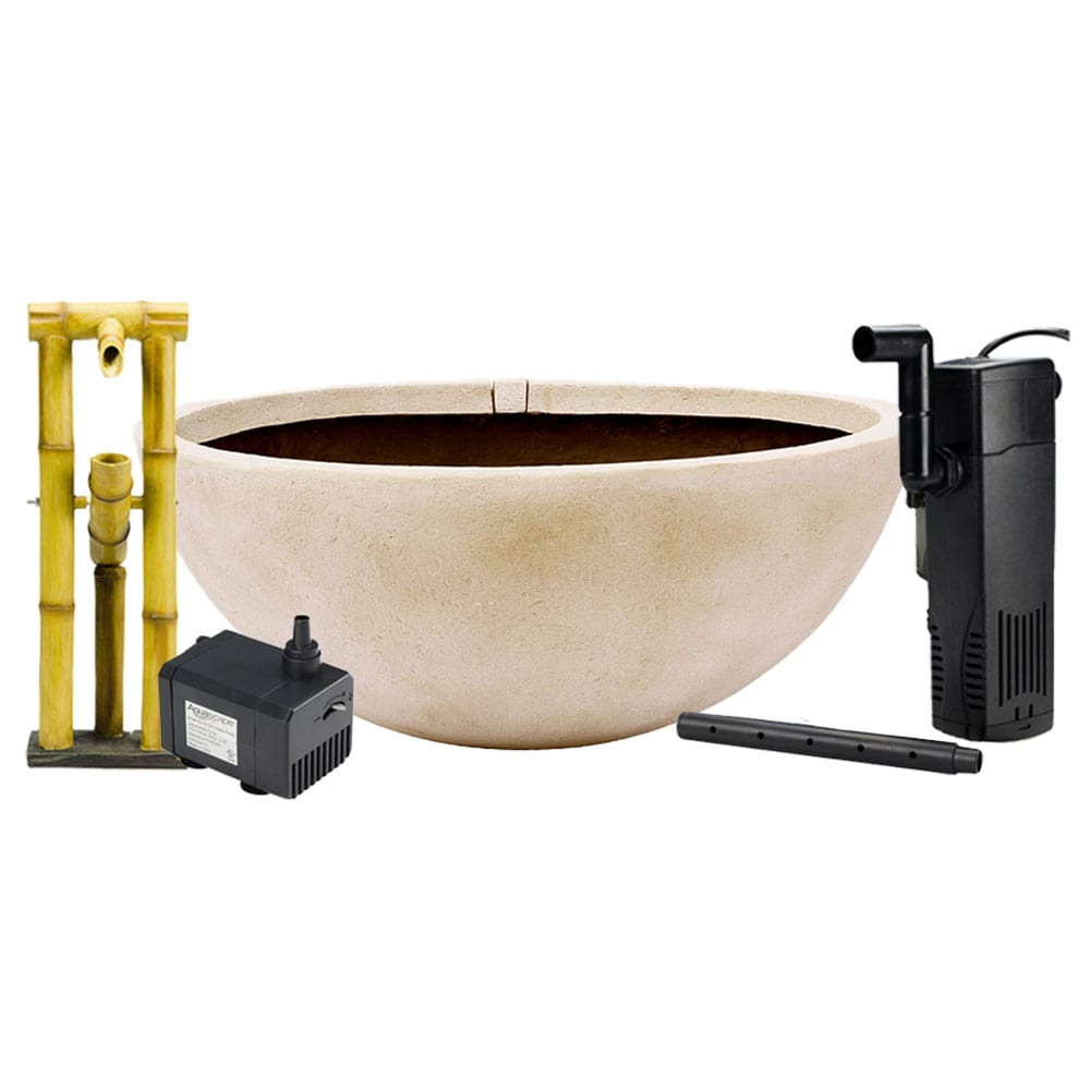 Aquascape Round Patio Pond Kit - Desert Granite