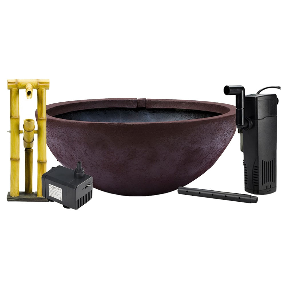 Aquascape Round Patio Pond Kit - European Terra Cotta