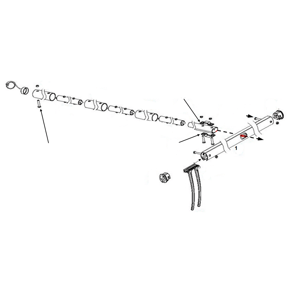 Jenlis Weed Raker Hardware Kit
