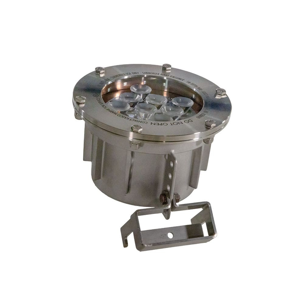 Single Stainless Steel DMX Adjustable Light Fixture