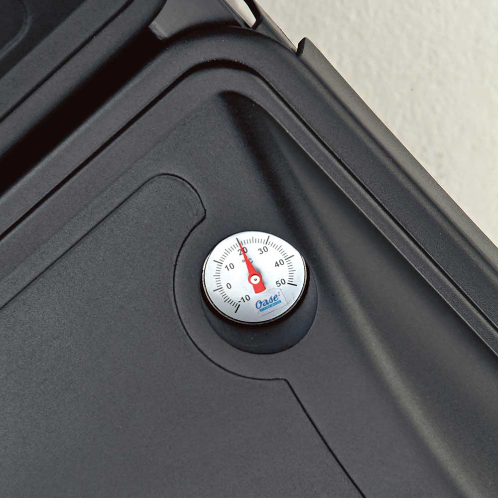Built-In Thermometer Display Water Temperature for Fish Diet & Water Treatment Applications