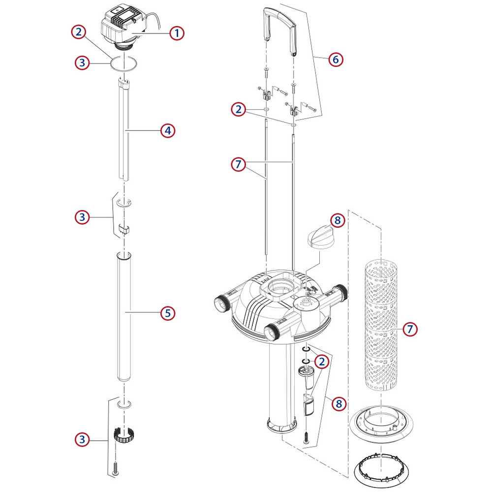 The Pond Guy AllClear G3 3000 Replacement Parts