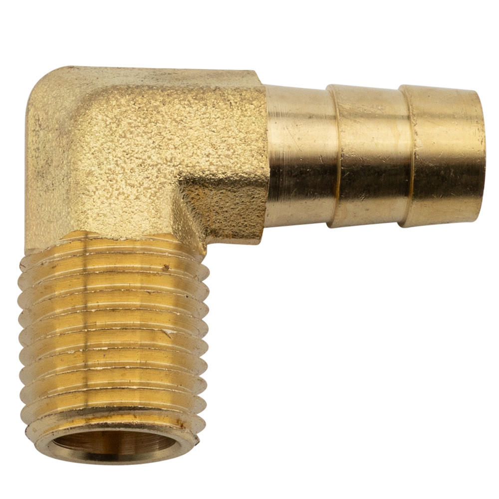 Airmax Brass Elbow Hose Barb 3/8