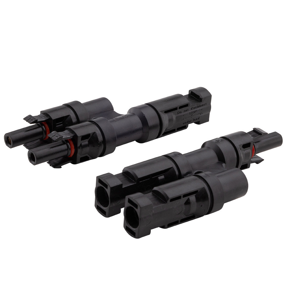 Airmax SolarSeries MC4 T-Branch Splitter, 2 Pack