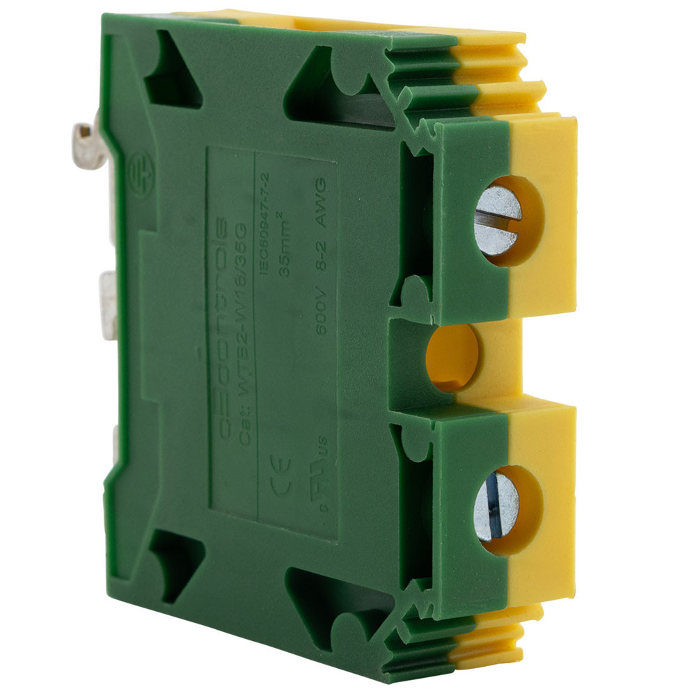 Airmax Screw Clamp Feed Through (Green)