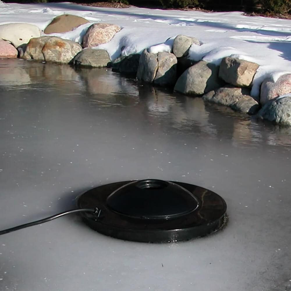 Floating Pond DeIcer Thermo Pond De Icer The Pond Guy