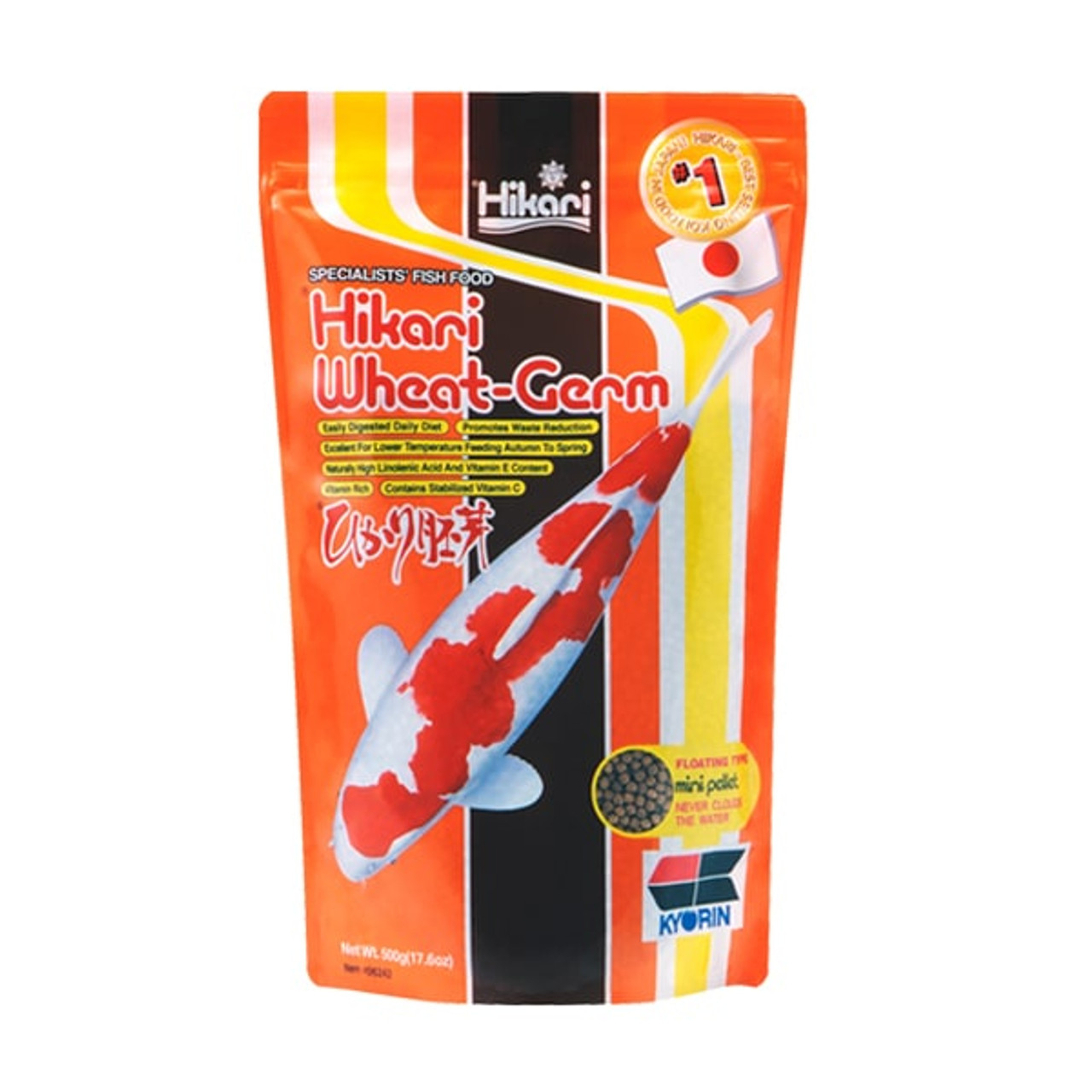 Wheat germ hot sale koi food