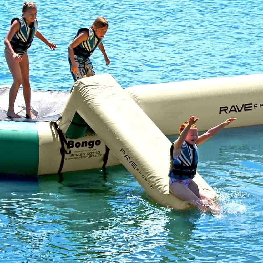 aqua launch inflatable slide