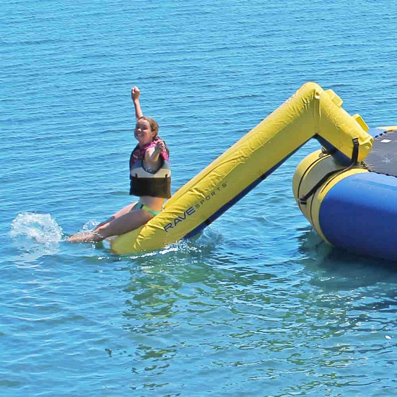 The Rave Sports Turbo Water Slide Package Is What Your Lake House