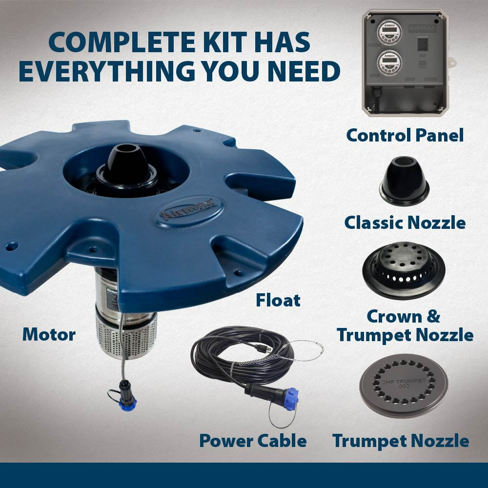 EcoSeries 1/2 HP Floating Fountain - Thumbnail 2