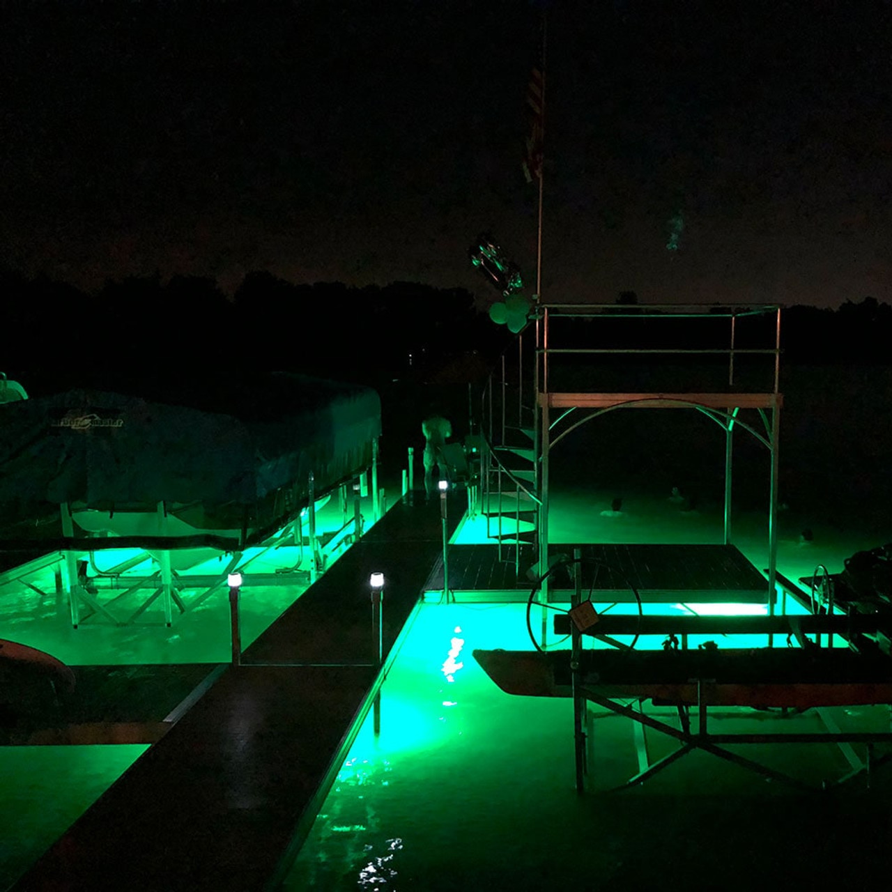 Hydro Glow fishing lights added to Anderson County fishing pier