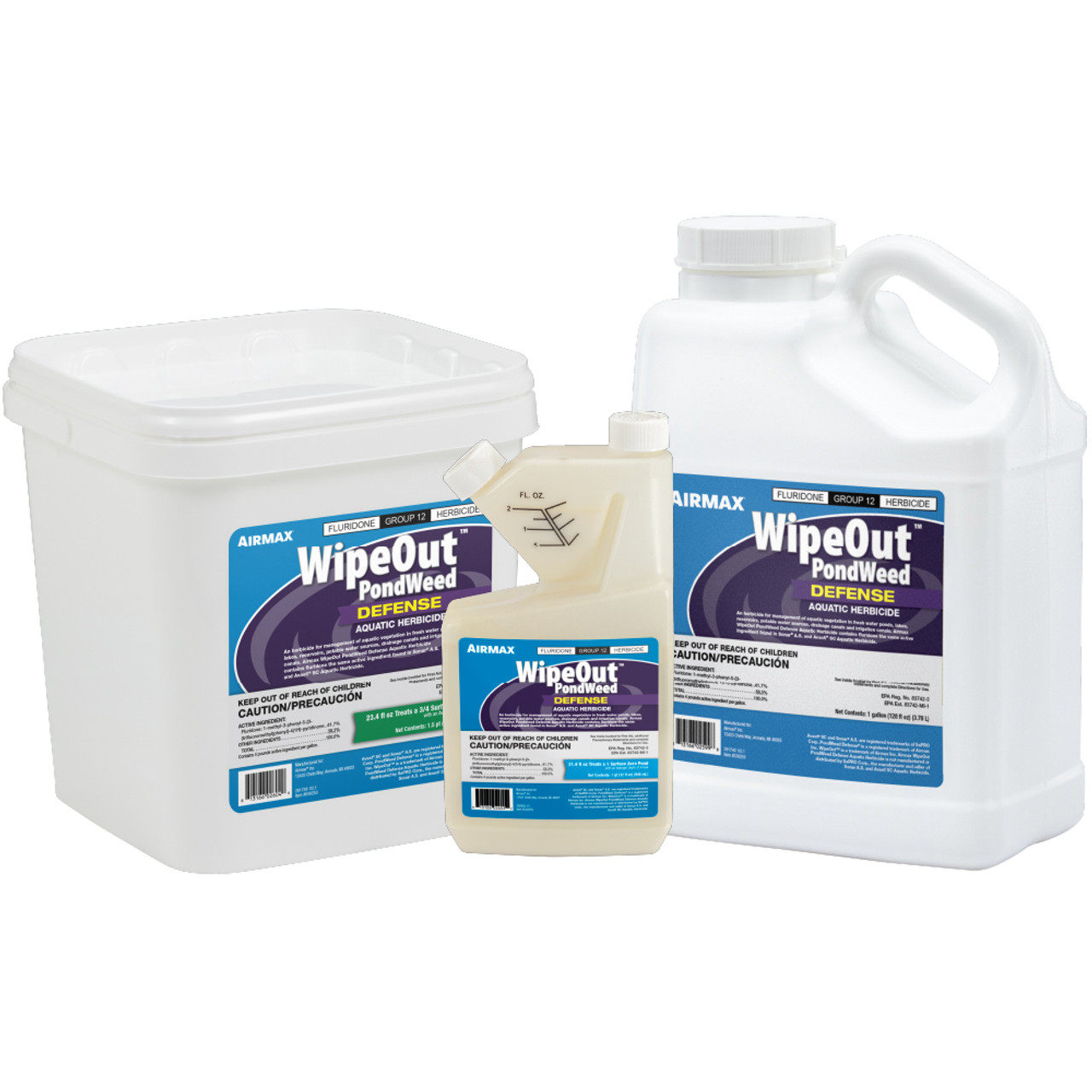 Airmax WipeOut Herbicide – All-Season Pond Weed Control for Submerged & Floating Weeds