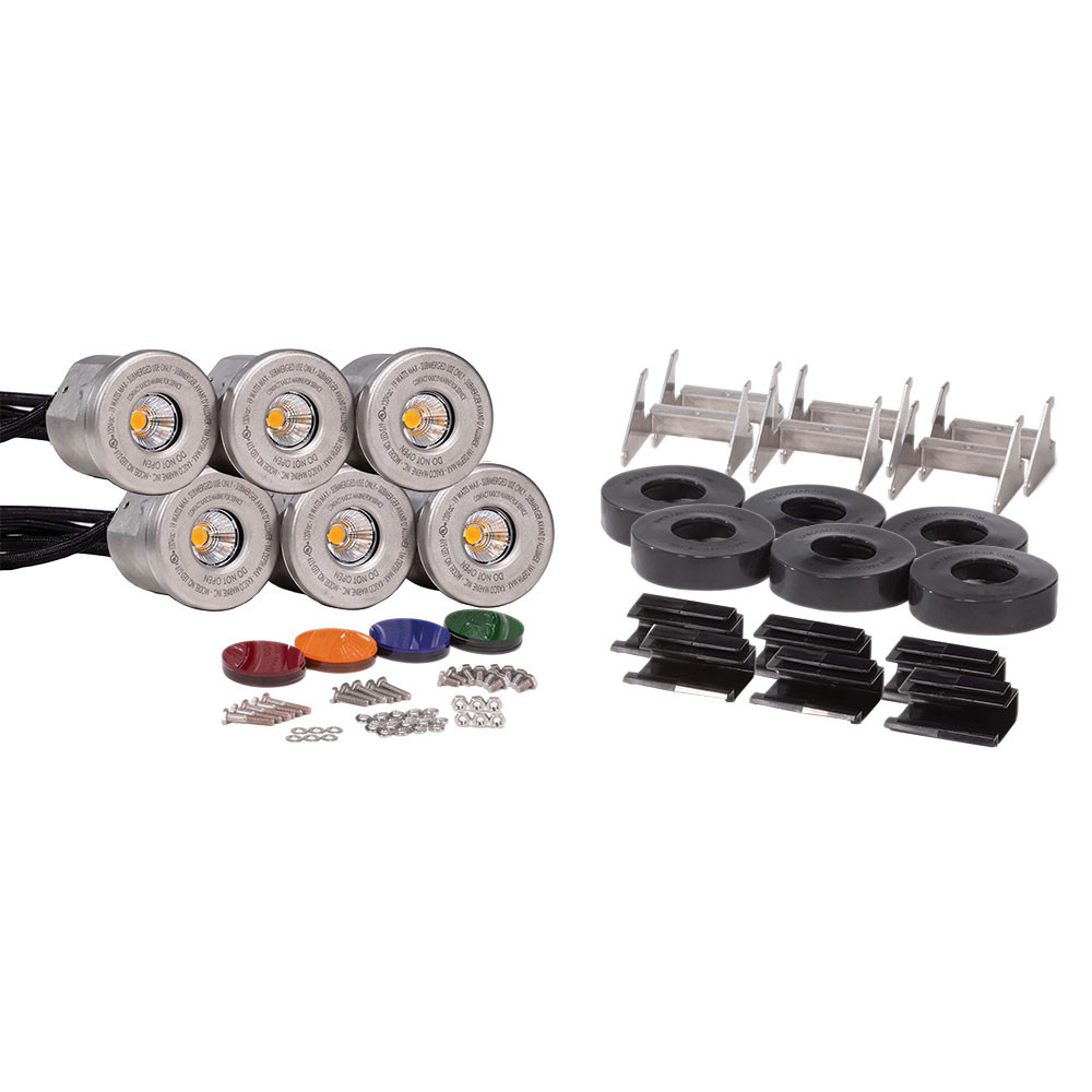 Kasco LED6S19 Stainless Steel LED 6 Light Kit - Thumbnail 4