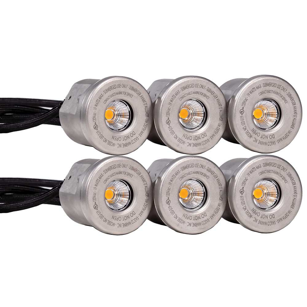 Kasco LED6S19 Stainless Steel LED 6 Light Kit - Thumbnail 2