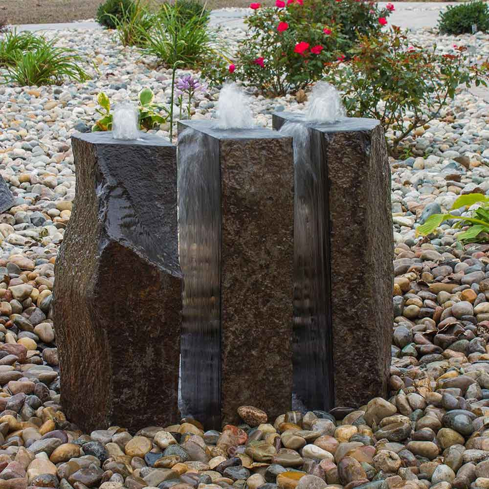 Split Polished Basalt Fountain Kit - Thumbnail 4