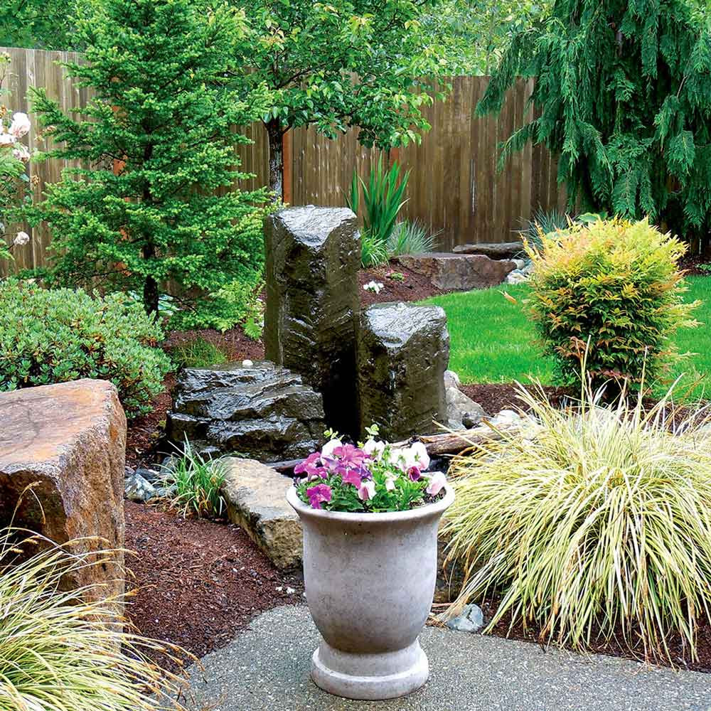 Cascade Mini-Mountain Spring Triple Fountain Kit - Thumbnail 4