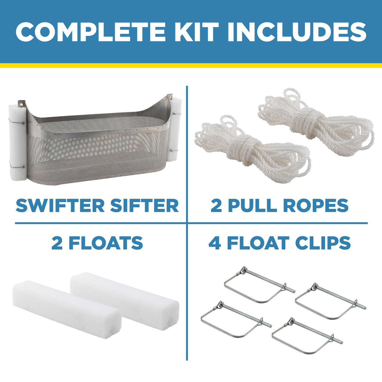 Jenlis Swifter Sifter Manual Pond Skimmer - Thumbnail 2