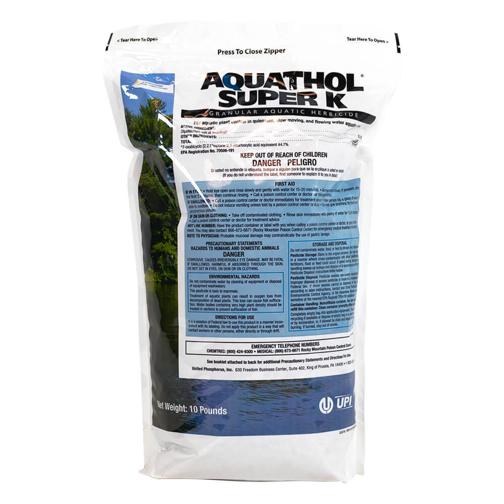 Aquathol Herbicide Pond and Lake Herbicide The Pond Guy