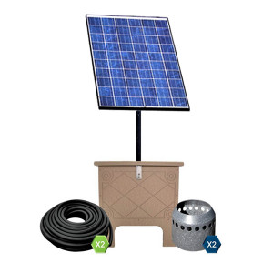 Beckett SAP1.5 Solar Powered Bubbling Pond Aeration System 