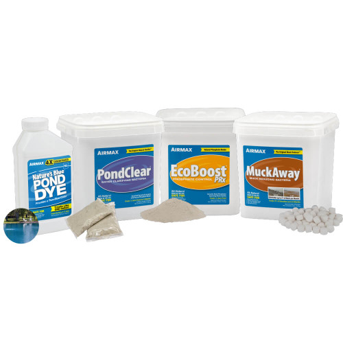 Airmax ClearPAC Plus Pond Maintenance Supplies Kit – Clear Water & Muck Control View Product Image