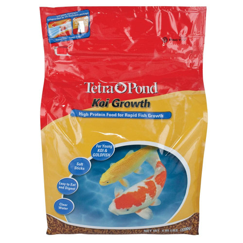 TetraPond Variety Blend, Pond Fish Food, for Goldfish and Koi Yellow 2.25  Pound (Pack of 1)