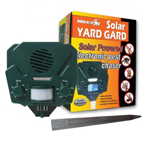 Bird-X Solar Yard Gard UltraSonic Predator Control View Product Image