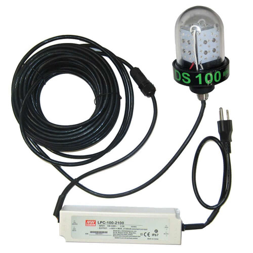 Hydro Glow Portable Hanging Dock Light, DS100, 100W, Green LED View Product Image