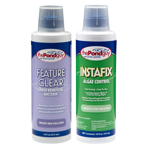 The Pond Guy 16 oz FeatureClear and 16 oz InstaFix Combo The Pond Guy 16 oz FeatureClear and 16 oz InstaFix Combo