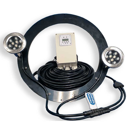 Power House RGB LED Color-Changing Light Ring With Remote View Product Image