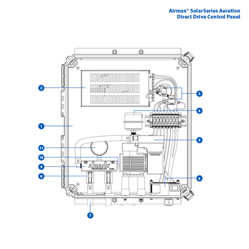 Airmax SolarSeries Aeration Direct Drive Replacement Parts View Product Image