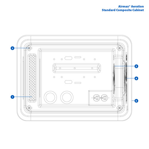 Airmax Standard Composite Cabinet Replacement Parts View Product Image