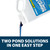 Pond Dye Plus Jug pouring with text: Two pond solutions in one easy step View Product Image