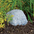 A CrystalClear TrueRock faux rock cover fully concealing the PondAir unit. View Product Image